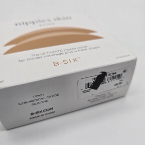 Nippies Skin Extra Nipple Covers Womens One Size Caramel Silicone Adhesive - Picture 3 of 9